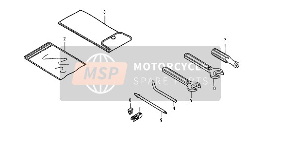 Honda SH125R 2012 Outils pour un 2012 Honda SH125R